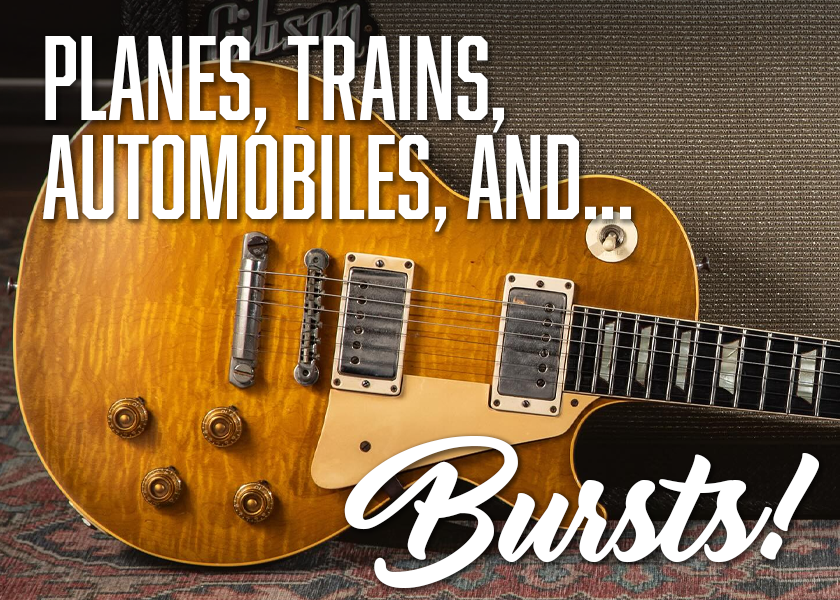 Planes, Trains, Automobiles and… ‘bursts!