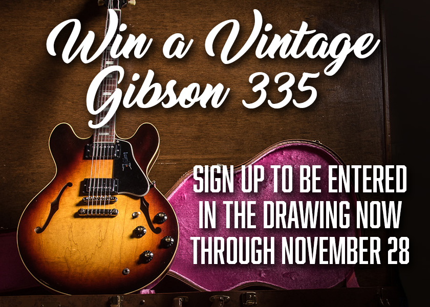 Win a Vintage Gibson ES-335!